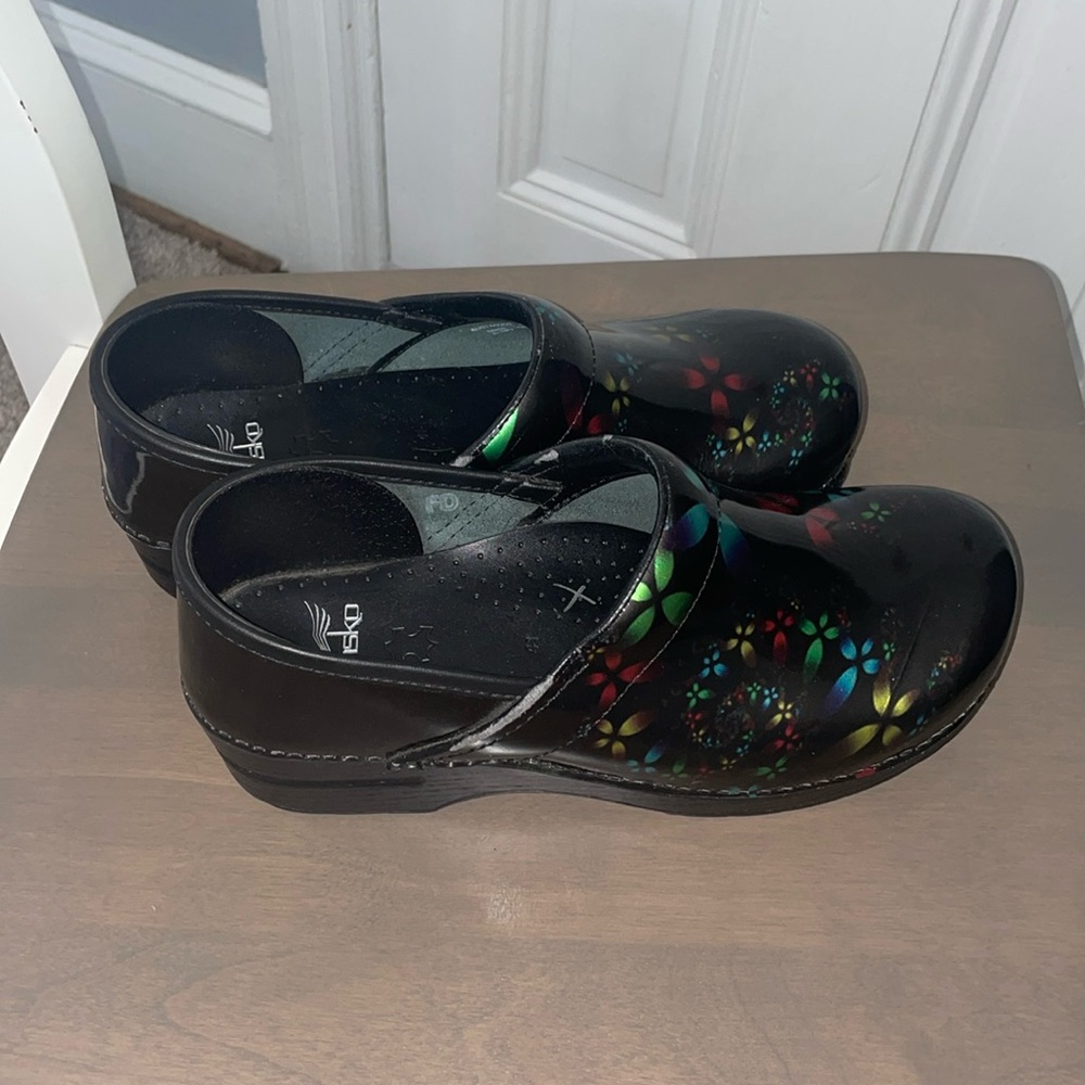 Women’s Dansko Clogs Multi-Color Floral
